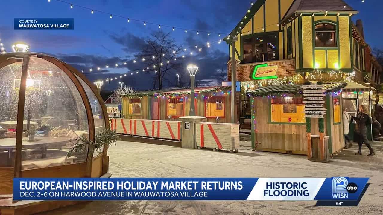 Wauwatosa Village Christmas Market returns in 2026 — WISN 12 Milwaukee, Whitefish Bay Community news