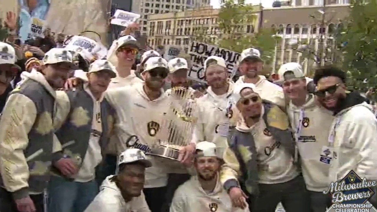 Brewers join fans on street at celebration parade — Whitefish Bay Arts news