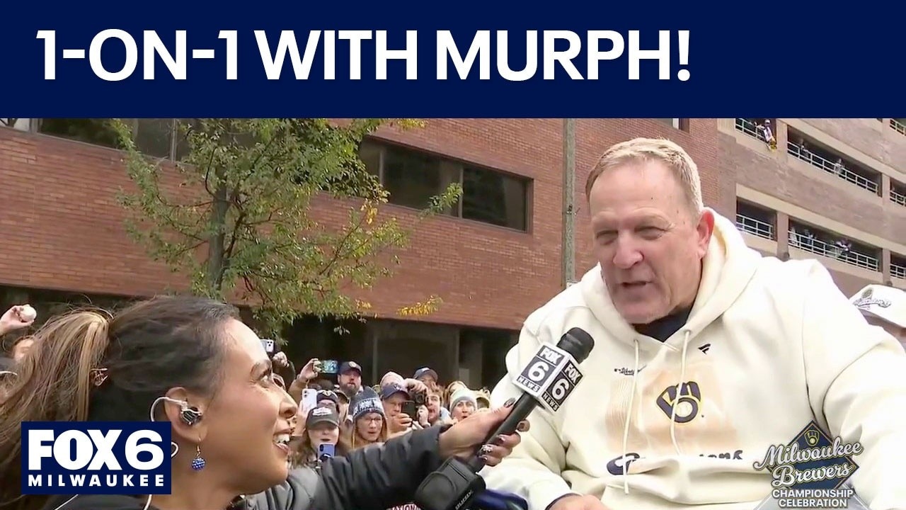Brewers Championship Parade: One-on-one with Pat Murphy — FOX 6 News